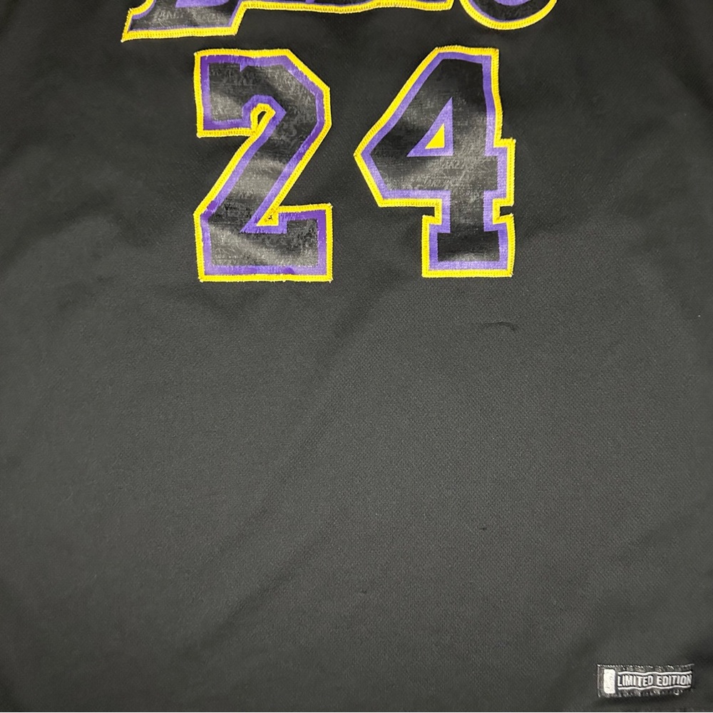 Adidas Kobe Bryant Jersey #24 Stitched Limited Edition Purple Size Mens Large - Picture 4 of 14